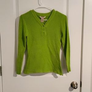 Girls Long Sleeved Sweater